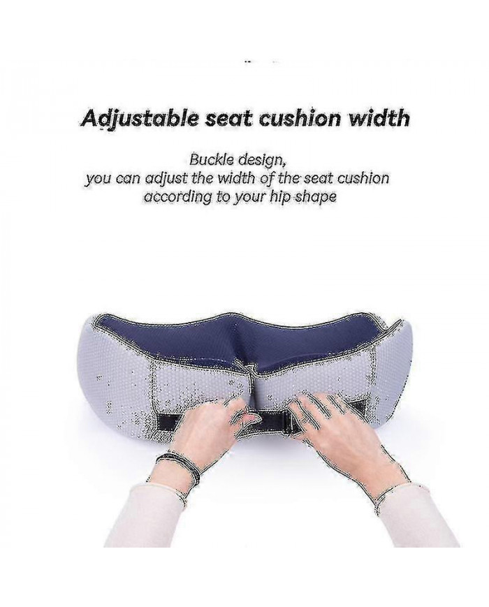 Mousse à mémoire de forme Sit Bone Relief Coussin de siège pour fesses Bas du dos ischio-jambiers Hanches [...]