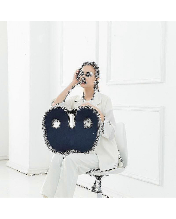 Mousse à mémoire de forme Sit Bone Relief Coussin de siège pour fesses Bas du dos ischio-jambiers Hanches [...]