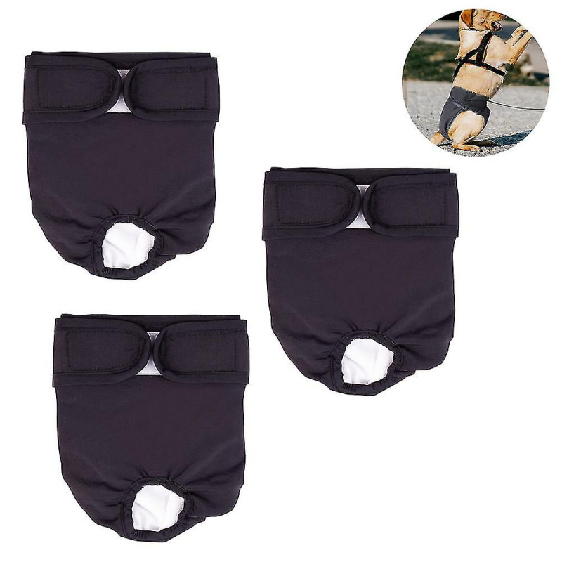 Pcs De 3 couches Laveables Réutilisables Pour Chien, Physiologi Chien Très Absorbant