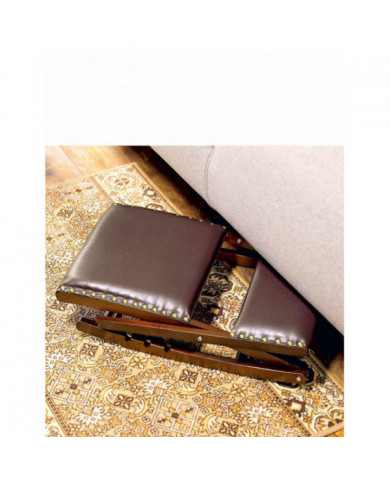 Chums | Qualité | Tabouret à bascule repose-pieds réglable en bois massif | Repose-pieds à bascule élégant et [...]