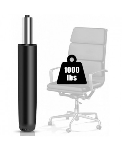 Cylindre de levage à gaz pour chaise de bureau de 1000 lb (450 kg) - Nouveau noir