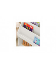 SoBuy enfants blanc bois bibliothèque présentoir, KMB01-W