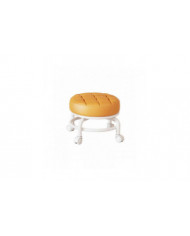 Tabouret de ménage à rouleaux rotatifs à 360° Tabouret mobile Tabouret bas à faible bruit Tabouret bas Roulettes [...]