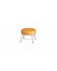Tabouret de ménage à rouleaux rotatifs à 360° Tabouret mobile Tabouret bas à faible bruit Tabouret bas Roulettes [...]