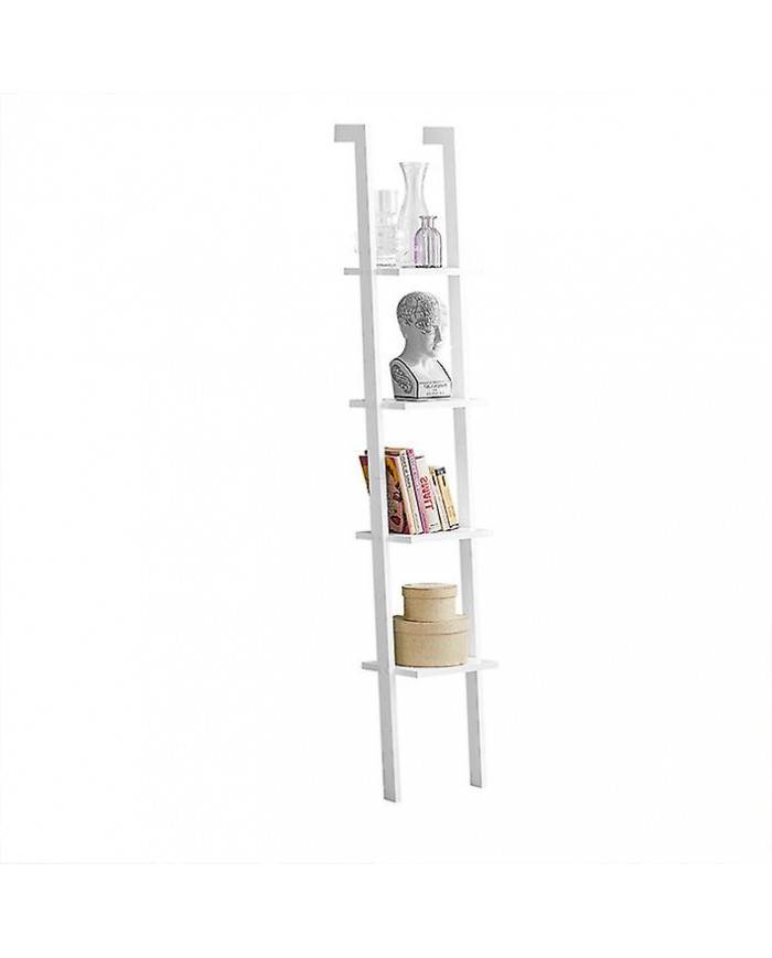 SoBuy moderne 4 niveaux d’affichage étagère murale en bois de rangement, FRG15-W