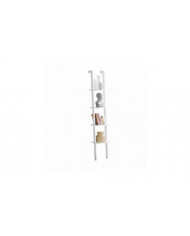 SoBuy moderne 4 niveaux d’affichage étagère murale en bois de rangement, FRG15-W