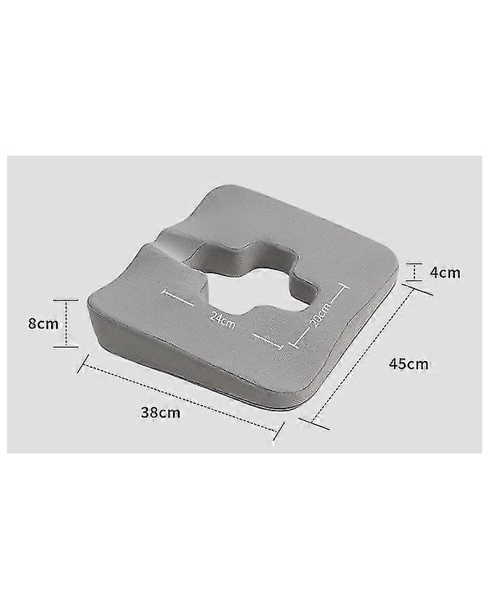 Coussin anti-escarres haut de gamme - Soulagement des plaies de lit avec ouverture en forme de T Conception de [...]