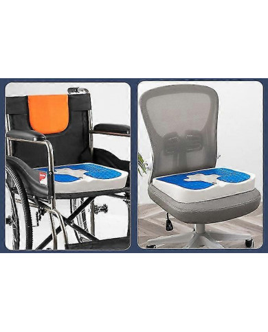 Coussin anti-escarres haut de gamme - Soulagement des plaies de lit avec ouverture en forme de T Conception de [...]