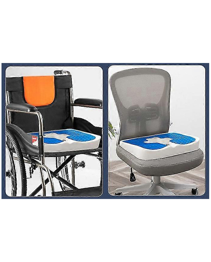 Coussin anti-escarres haut de gamme - Soulagement des plaies de lit avec ouverture en forme de T Conception de [...]