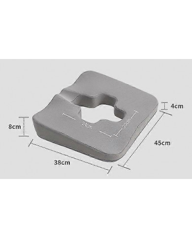 Coussin anti-escarres haut de gamme - Soulagement des plaies de lit avec ouverture en forme de T Conception de [...]