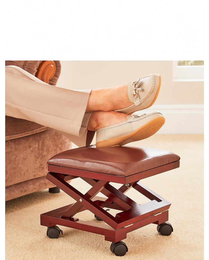 Les copains | Qualité | Repose-pieds réglable | Coussin rembourré | Pliable | Repose-pieds portable | Idéal pour [...]