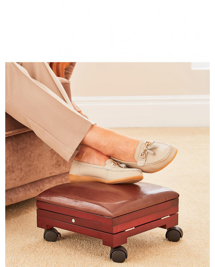 Les copains | Qualité | Repose-pieds réglable | Coussin rembourré | Pliable | Repose-pieds portable | Idéal pour [...]