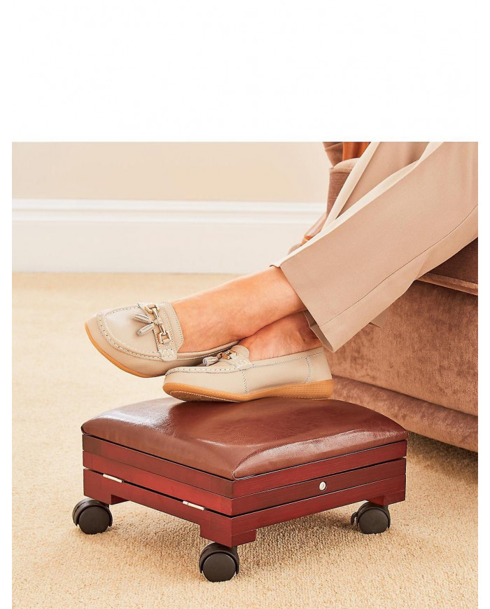 Les copains | Qualité | Repose-pieds réglable | Coussin rembourré | Pliable | Repose-pieds portable | Idéal pour [...]