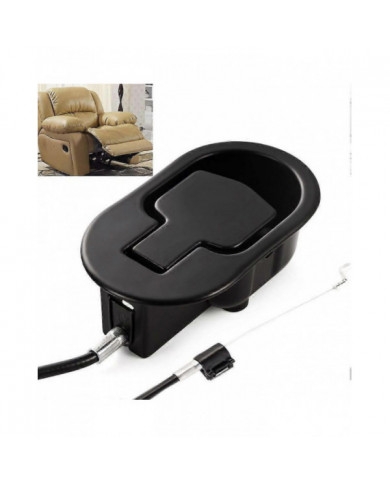 Pièces de rechange inclinables - Poignée universelle en métal noir avec câble - Convient à Ashley et aux [...]