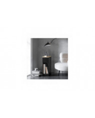 SoBuy Table de chevet Table d’Appoint Table Lampe Table Noir & Naturel, FBT111-SCH