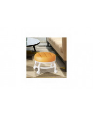 Tabouret de ménage à rouleaux rotatifs à 360° Tabouret mobile Tabouret bas à faible bruit Tabouret bas Roulettes [...]