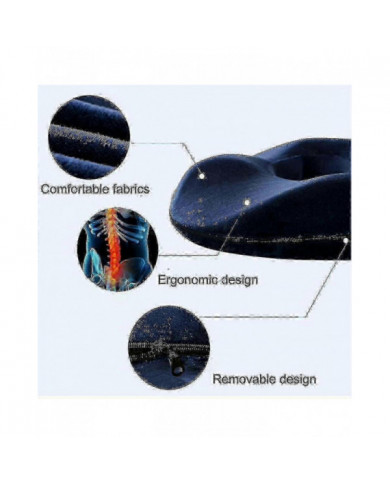 -oreiller de coccyx Oreiller hémorroïde - Traitement hémmoroïde de soulagement de la douleur, plaies de lit