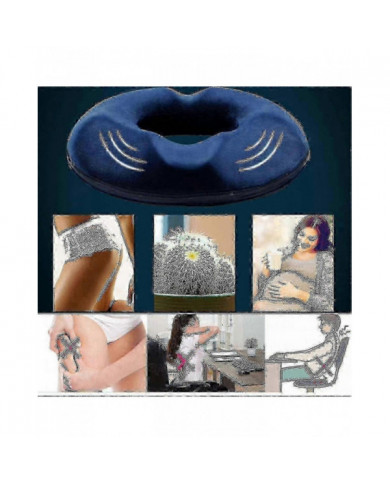 -oreiller de coccyx Oreiller hémorroïde - Traitement hémmoroïde de soulagement de la douleur, plaies de lit