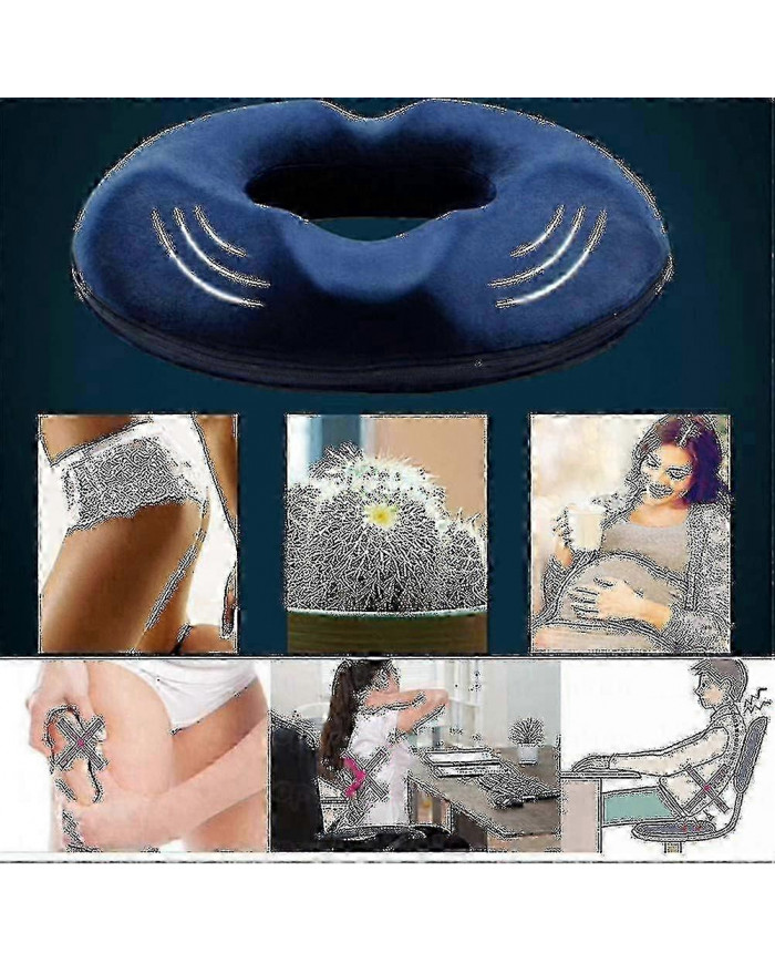 -oreiller de coccyx Oreiller hémorroïde - Traitement hémmoroïde de soulagement de la douleur, plaies de lit