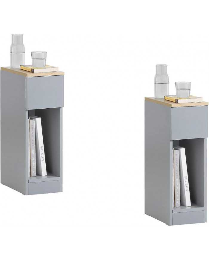 SoBuy Ensemble De 2 Table De Chevet Table De Chevet Table D’appoint Table D’appoint Table De Canapé Avec [...]