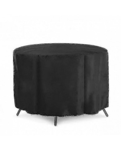 Housses de meubles de patio imperméables couverture de table ronde couverture robuste toile résistante aux UV