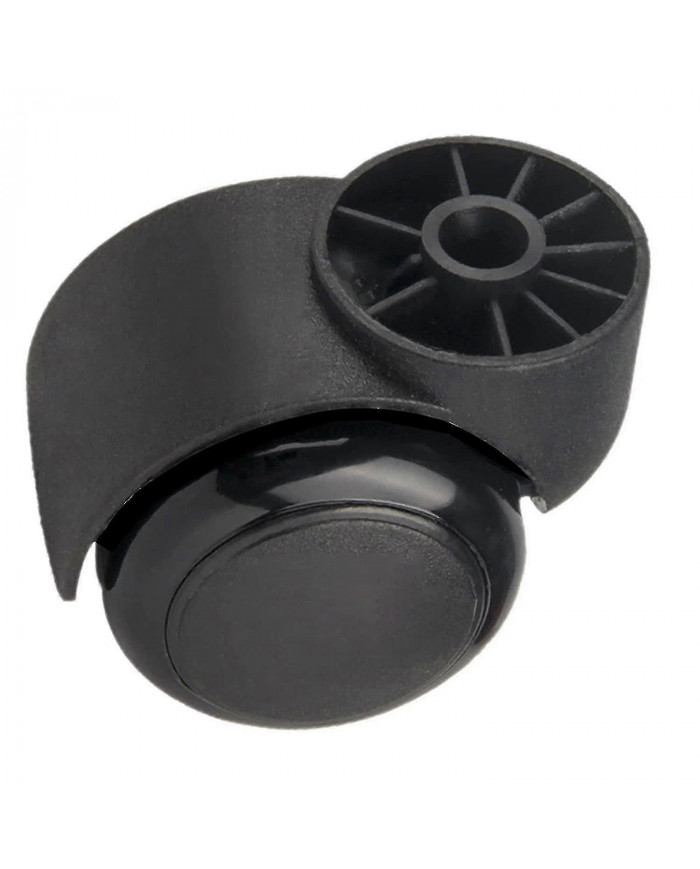 Roulette sans tige silencieuse noire de 2 pouces - Roues de chaise de rechange pour chaises de bureau - Roulettes [...]