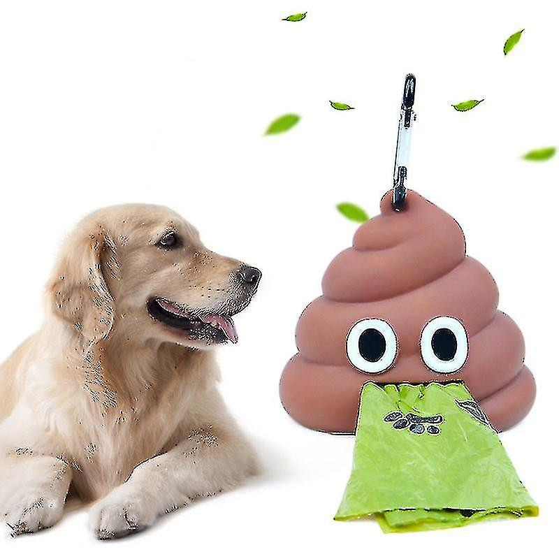 1pc Pet Poop Bag Shit-shaped Dog Cat Waste Bags Portable Dog Poop Dispenser Holder Pets Cleaning Products For [...]