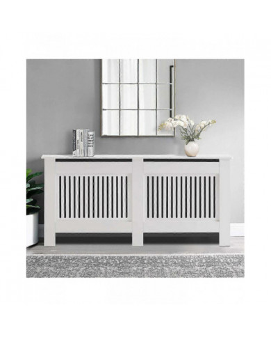 92cm Haut Grand Couvercle De Radiateur Horizontal Vertical Armoire MDF Grill Étagère S-XL