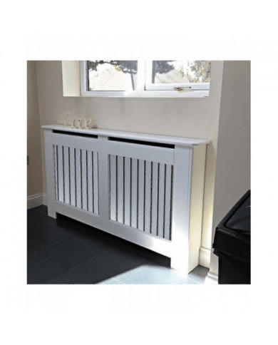 92cm Haut Grand Couvercle De Radiateur Horizontal Vertical Armoire MDF Grill Étagère S-XL