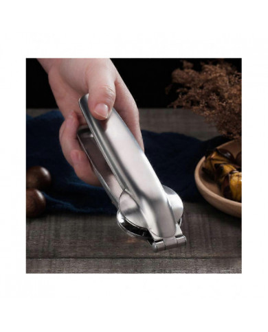 Acier inoxydable Éplucheur de châtaignier Noix Noix Métal Ouvre-pince