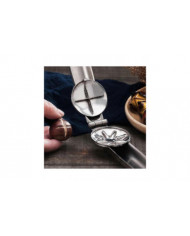 Acier inoxydable Éplucheur de châtaignier Noix Noix Métal Ouvre-pince