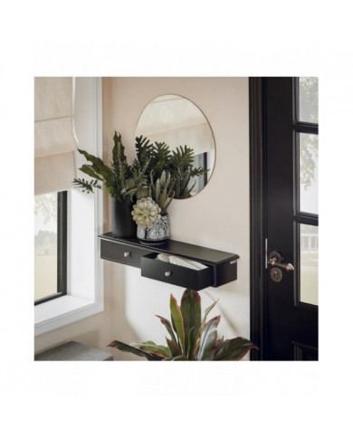 SoBuy Étagère de rangement murale pour présentoirs, FRG43-SCH