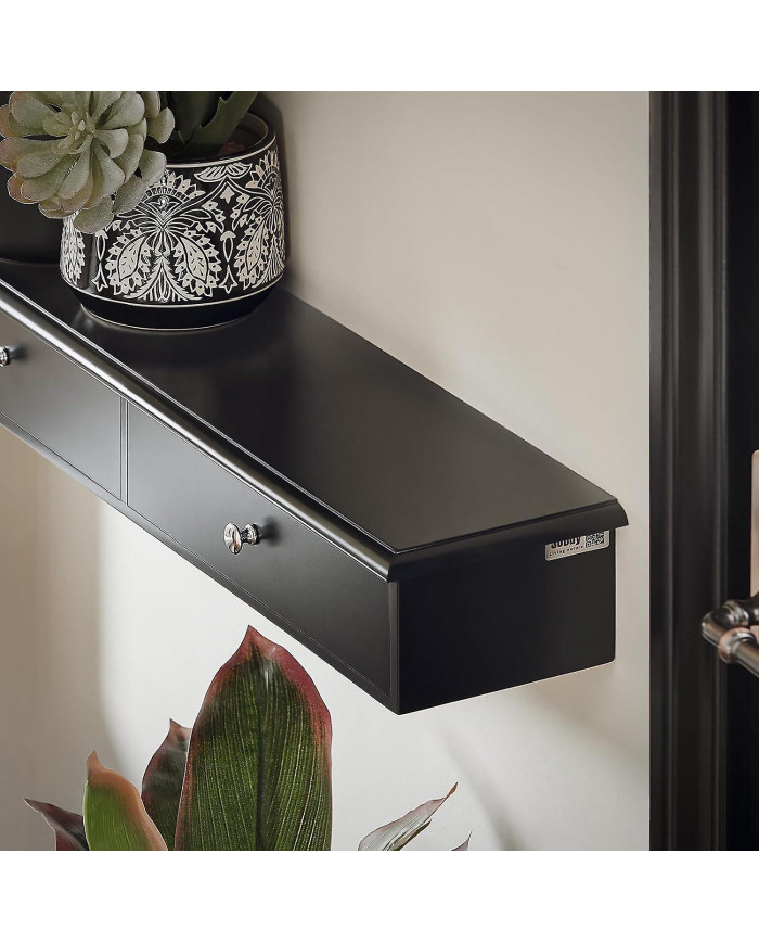 SoBuy Étagère de rangement murale pour présentoirs, FRG43-SCH