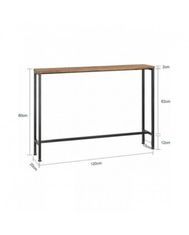 SoBuy FSB19-XL-N Vintage Console Table