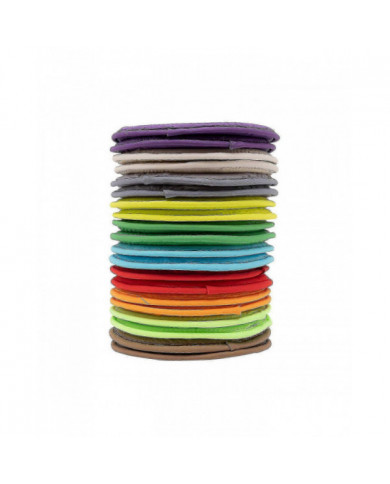 20pcs Coussin de sol rond Portable Circle Chair Pad