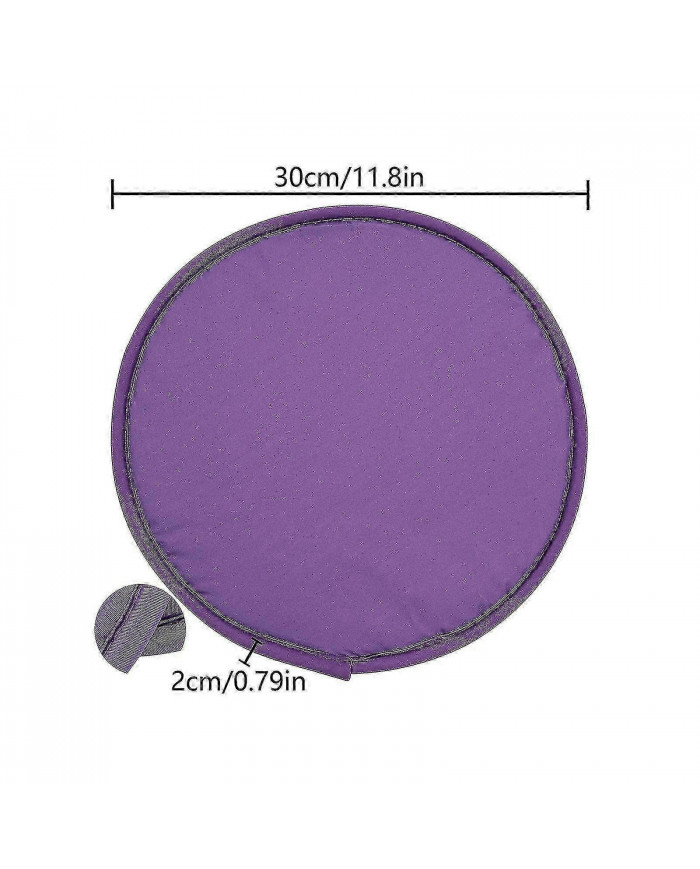 20pcs Coussin de sol rond Portable Circle Chair Pad