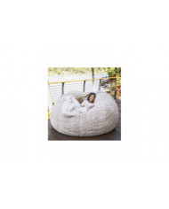 Lazy Sofa Bean Bag Artificial Fur Bean Bag (sacs de haricots seulement)
