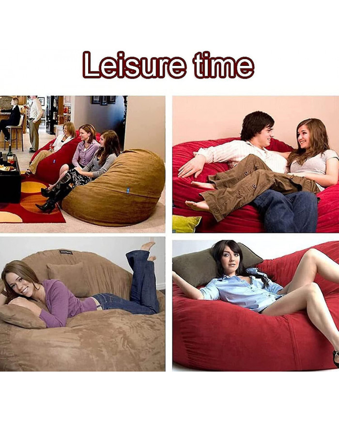 Lazy Sofa Bean Bag Artificial Fur Bean Bag (sacs de haricots seulement)