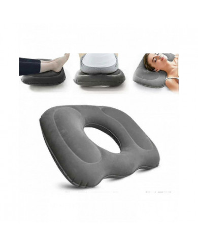 Coussin de siège orthopédique pour soulager la douleur - Hémorroïdes gonflables pour la grossesse, le coccyx, les [...]