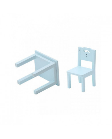 Mobilier de simulation de table et de chaise enfant 3 pièces