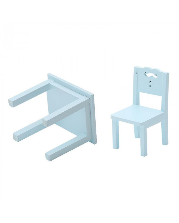 Mobilier de simulation de table et de chaise enfant 3 pièces