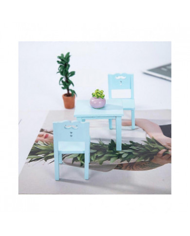 Mobilier de simulation de table et de chaise enfant 3 pièces