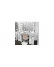 10 ampoules LED 3 couleurs à intensité variable, ampoules rechargeables par USB, adaptées aux grands miroirs de [...]