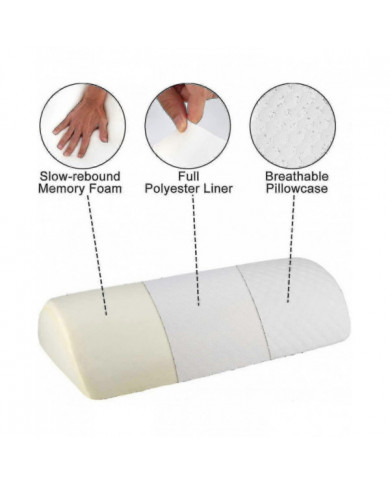 Oreiller orthopédique pour la douleur sciatique, coussins de soulagement de la douleur pour le bas des jambes, le [...]