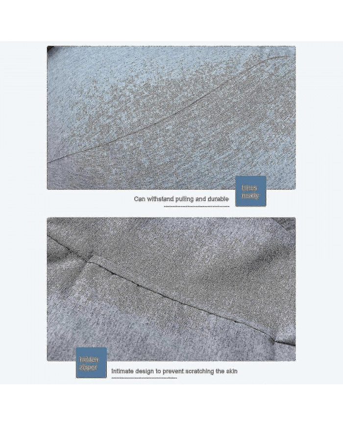 Housse de canapé extra large pour sac de haricots - Chaise longue paresseuse d’intérieur pour adultes et enfants H