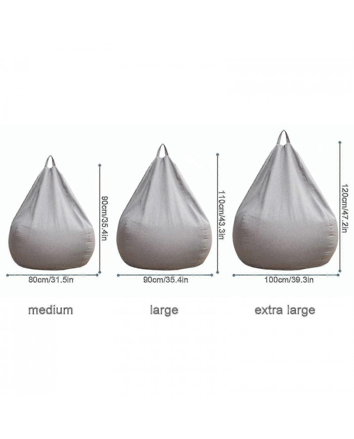 Nouveau extra large pouf sac chaises canapé canapé couverture de canapé paresseux intérieur pour adultes enfants [...]