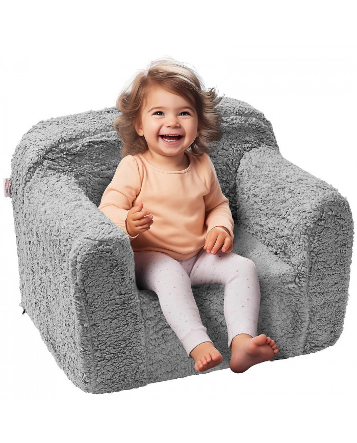 Fauteuil pour enfants, canapé pour enfants avec éponge 25D haute densité, pour chambre et salle de jeux