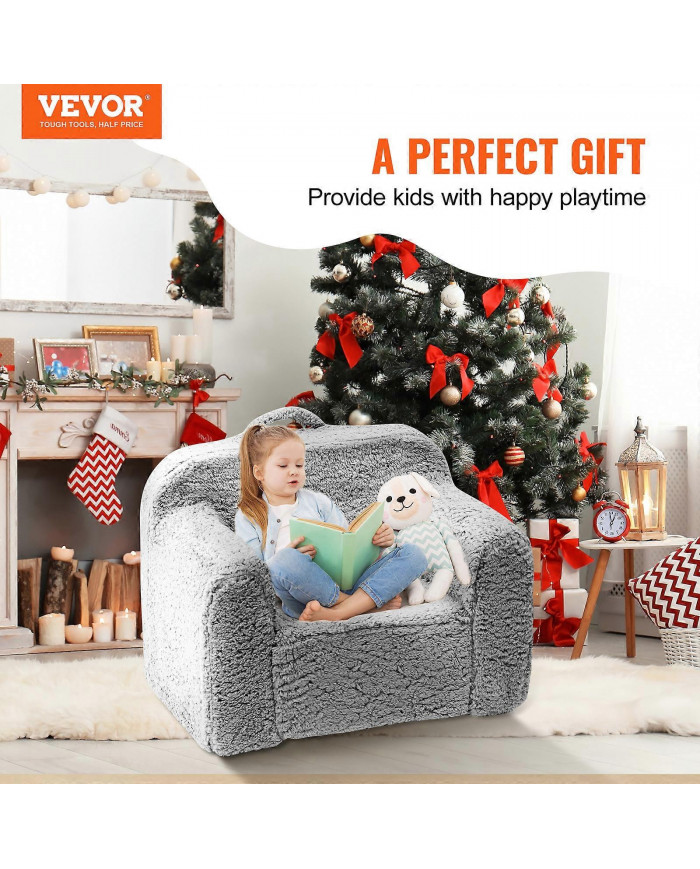 Fauteuil pour enfants, canapé pour enfants avec éponge 25D haute densité, pour chambre et salle de jeux