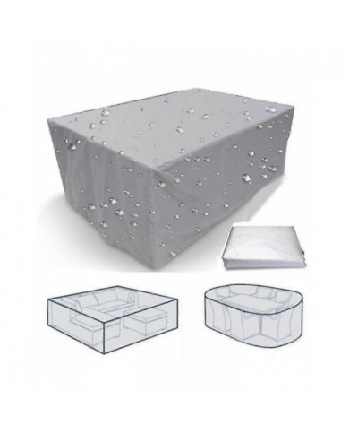 Imperméable à l’eau Patio Extérieur Mobilier de jardin Couverture Pluie Neige Chaise Couverture