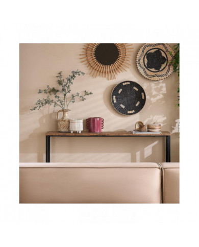 SoBuy Metal Couloir End Table FSB19-N